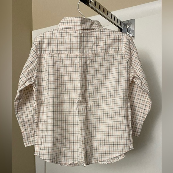 Janie and Jack Button Down Cotton Long Sleeve 2T - Picture 4 of 6